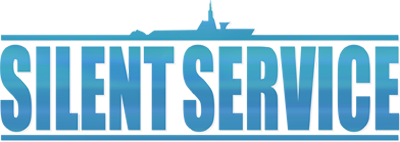 Silent Service logo for NES